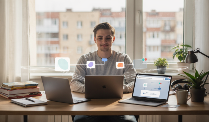 No‑code автоматизация для учёбы и работы: связки Zapier, Make и ИИ‑сервисов