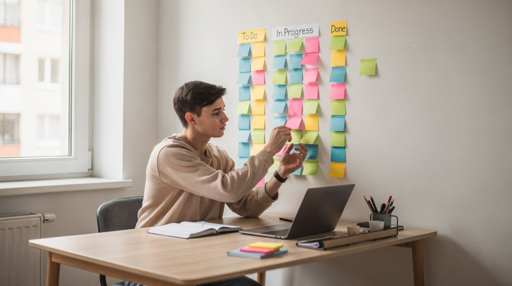 Первые шаги с Trello для учебных проектов: как перевести задания и дедлайны в канбан‑доску
