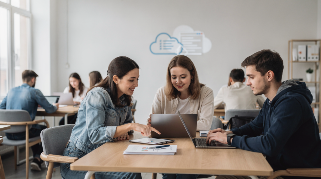 Совместная работа в облаке: сценарии для учителей и студентов в Google Workspace и Microsoft 365