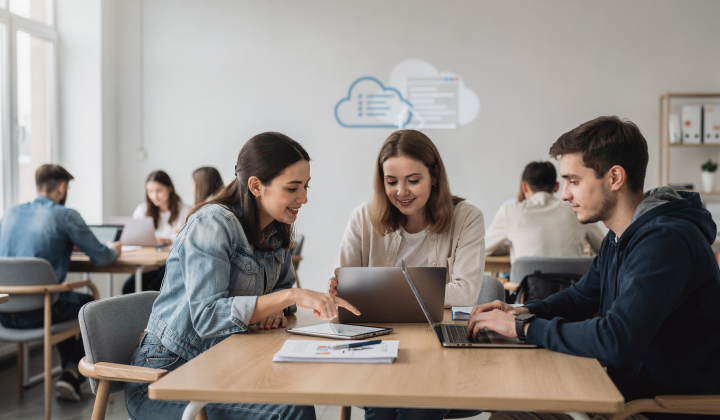 Совместная работа в облаке: сценарии для учителей и студентов в Google Workspace и Microsoft 365